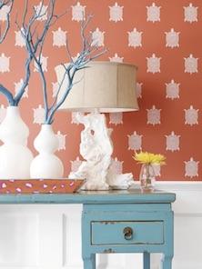 Wallpaper and Designer Home - consignment furniture